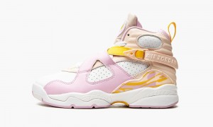 Basket Nike Air Jordan 8 Retro GS 'Arctic Punch' Enfant Orange Blanche | XM9308261