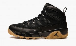 Basket Nike Air Jordan 9 Boot 'Black / Gum'' Homme Noir | EB1068943