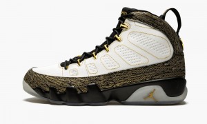 Basket Nike Air Jordan 9 Retro DB 'Doernbecher' Homme Blanche Metal Doré Noir | EC6801329