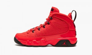 Basket Nike Air Jordan 9 Retro GS 'Chile Red' Enfant Rouge Noir | WU6890317