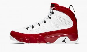 Basket Nike Air Jordan 9 'White/Red/Black' Homme Blanche Noir Rouge | IV7389641