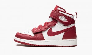 Basket Nike Air Jordan Hi Flyease GS 'Cardinal Red' Enfant Rouge Blanche | BT0345867