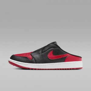 Basket Nike Air Jordan Mule Femme Rouge Noir | QV2039758