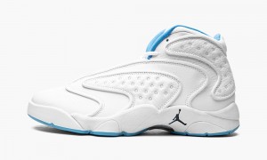 Basket Nike Air Jordan OG 'UNC' Femme Blanche Bleu Marine | QK4568327