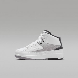 Basket Nike Jordan 2 Retro "Python" Enfant Blanche Noir Rouge | CR2435870