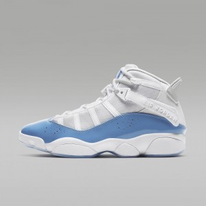 Basket Nike Jordan 6 Rings Homme Blanche Bleu | GA3147205