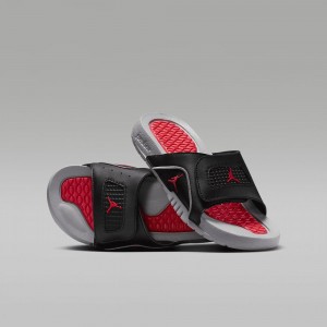 Basket Nike Jordan Hydro 4 Retro Enfant Noir Rouge Grise | GN3894561