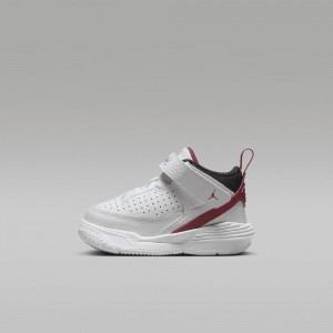 Basket Nike Jordan Max Aura 5 Enfant Blanche Rouge | VQ0816527