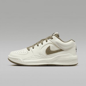 Basket Nike Jordan Stadium 90 Femme Blanche Vert Olive | PO3806254