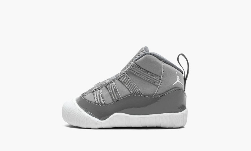 Basket Nike Air Jordan 11 Crib Bootie \'Cool Grey\' Enfant Grise Multicolore | OW5603247