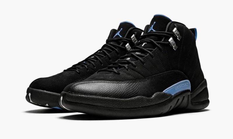 Basket Nike Air Jordan 12 Retro 'Nubuck - 2009 Release' Homme Noir Blanche Bleu | CY3617598