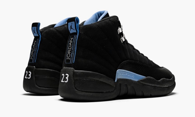 Basket Nike Air Jordan 12 Retro 'Nubuck - 2009 Release' Homme Noir Blanche Bleu | CY3617598