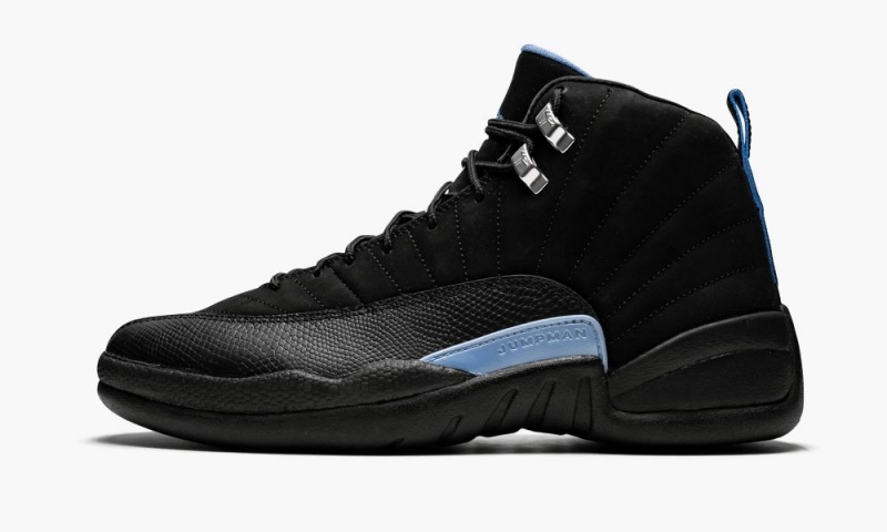 Basket Nike Air Jordan 12 Retro \'Nubuck - 2009 Release\' Homme Noir Blanche Bleu | CY3617598