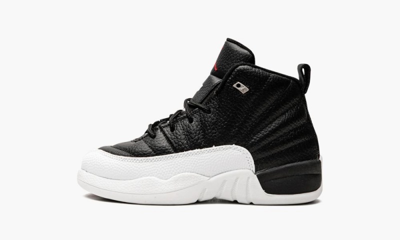 Basket Nike Air Jordan 12 Retro PS \'Playoffs 2022\' Enfant Noir Rouge Blanche | XW0124895