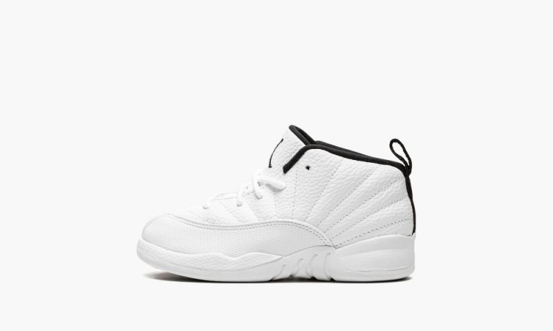 Basket Nike Air Jordan 12 Retro (TD) \'Twist\' Enfant Blanche Noir Rouge | NW5207468