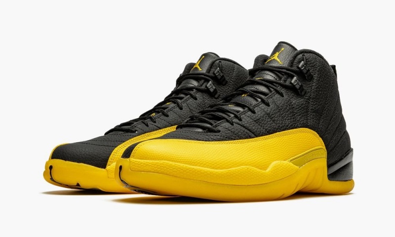 Basket Nike Air Jordan 12 Retro 'University Gold' Homme Noir Noir Doré | GK5276093