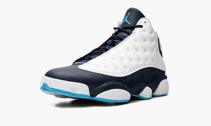 Basket Nike Air Jordan 13 Retro 'Obsidian' Homme Blanche Bleu Foncé Multicolore | QC2958360