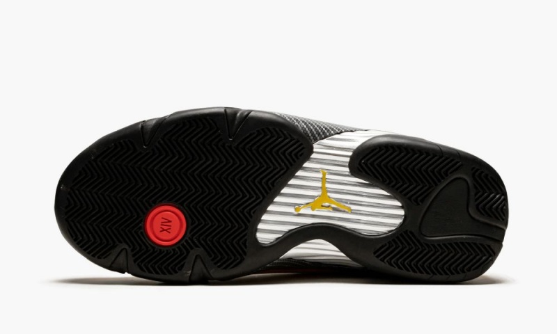 Basket Nike Air Jordan 14 'Yellow Ferrari' Homme Doré Noir Rouge | ZL4075628