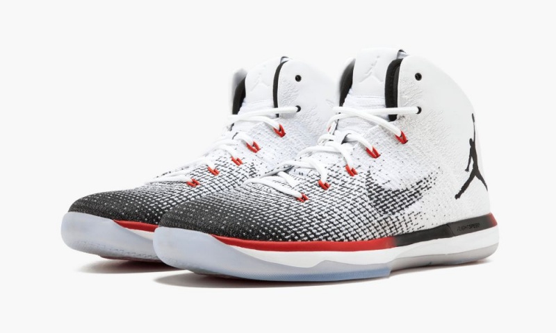 Basket Nike Air Jordan 31 Homme Blanche Noir Orange | HT2495160