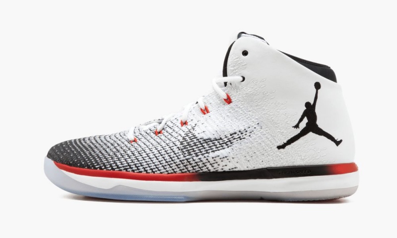 Basket Nike Air Jordan 31 Homme Blanche Noir Orange | HT2495160