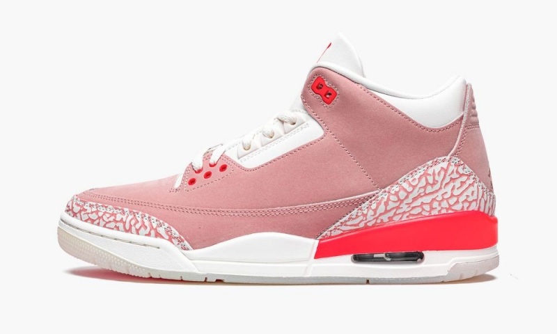 Basket Nike Air Jordan 3 \'Rust Pink\' Femme Rouge Rose Blanche Rouge | QC7045621