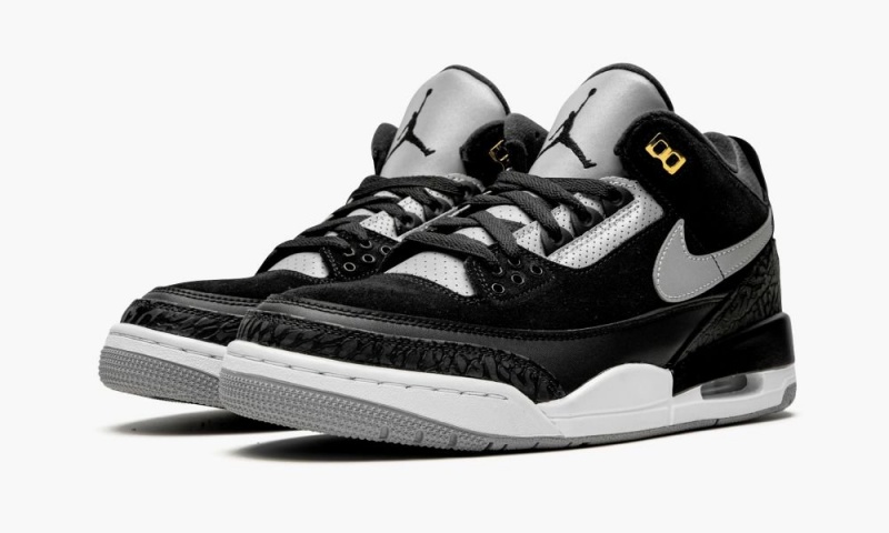 Basket Nike Air Jordan 3 'Tinker Hatfield' Homme Noir Grise Metal Doré | AG2195730