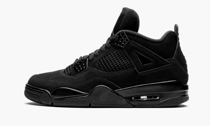 Basket Nike Air Jordan 4 Retro \'Black Cat 2020\' Homme Noir Noir Grise Foncé | TF9802761