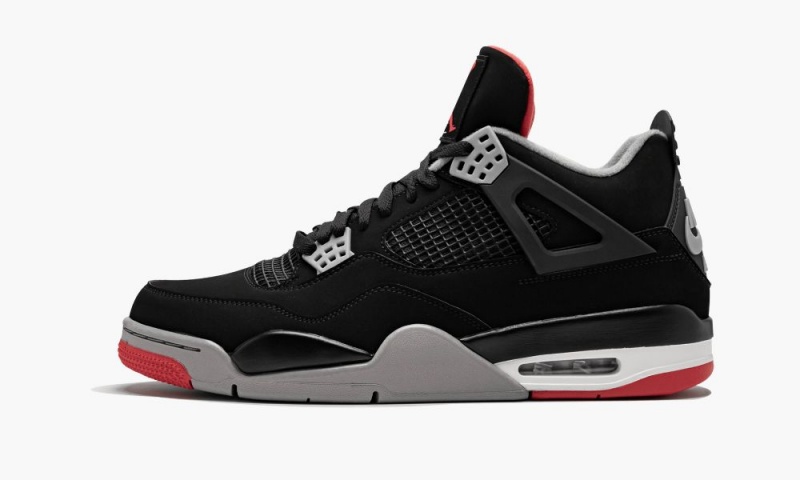 Basket Nike Air Jordan 4 Retro \'Bred 2019 Release\' Homme Noir Grise Blanche | HZ6913845