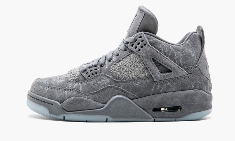 Basket Nike Air Jordan 4 Retro Kaws \'KAWS\' Homme Grise Blanche | TC5896413