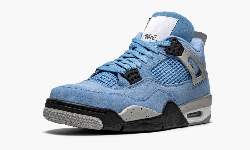 Basket Nike Air Jordan 4 Retro 'University Blue' Homme Bleu Grise | DT8502349