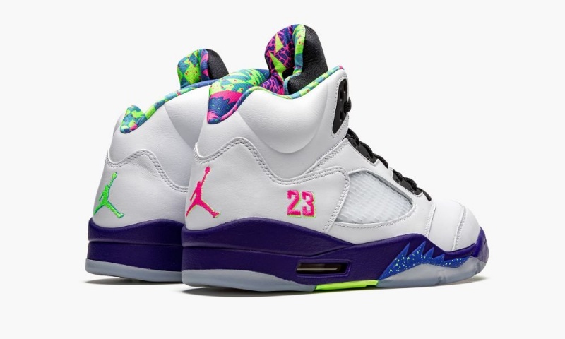 Basket Nike Air Jordan 5 Retro 'Alternate Bel-Air' Homme Blanche Violette Rose | HE9215480