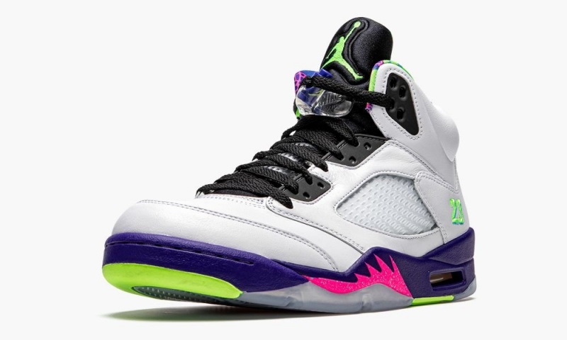 Basket Nike Air Jordan 5 Retro 'Alternate Bel-Air' Homme Blanche Violette Rose | HE9215480