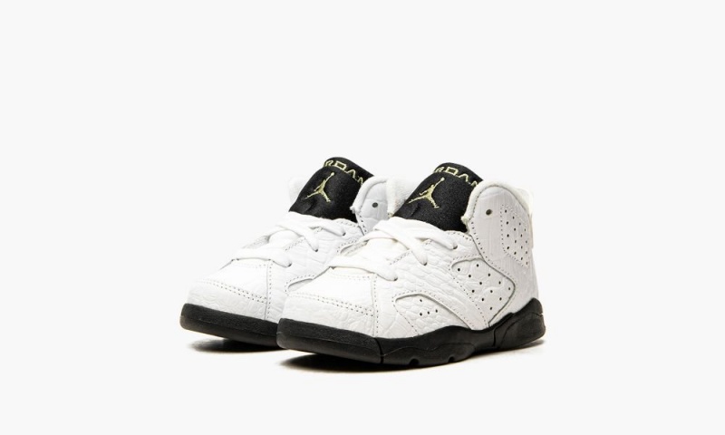 Basket Nike Air Jordan 6 Premium 'MOTORSPORT' Enfant Blanche Noir | KA2564019