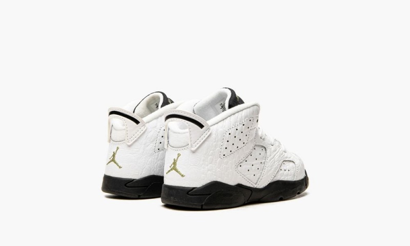 Basket Nike Air Jordan 6 Premium 'MOTORSPORT' Enfant Blanche Noir | KA2564019