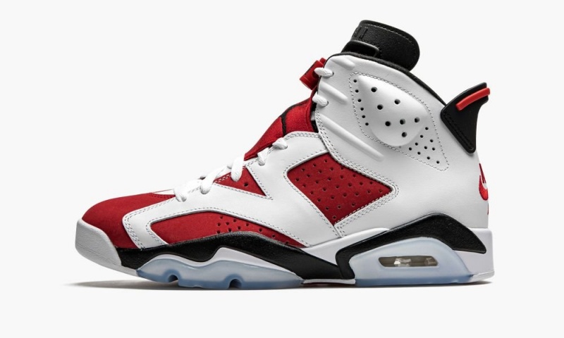 Basket Nike Air Jordan 6 Retro \'Carmine 2021\' Homme Noir Blanche Rouge | DF7102934