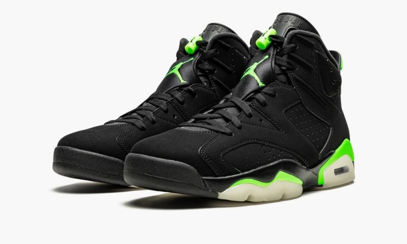 Basket Nike Air Jordan 6 Retro 'Electric Green' Homme Noir Vert | US7162459