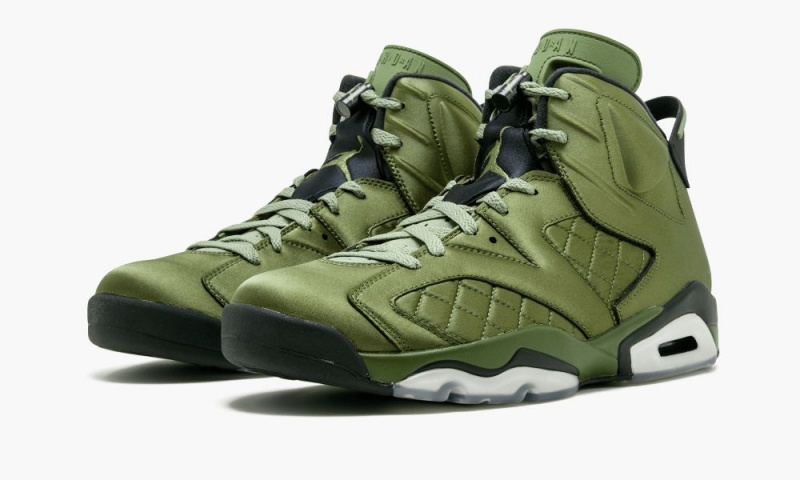 Basket Nike Air Jordan 6 Retro Pinnacle 'Promo Flight Jacket' Homme Vert Noir | BG4807321