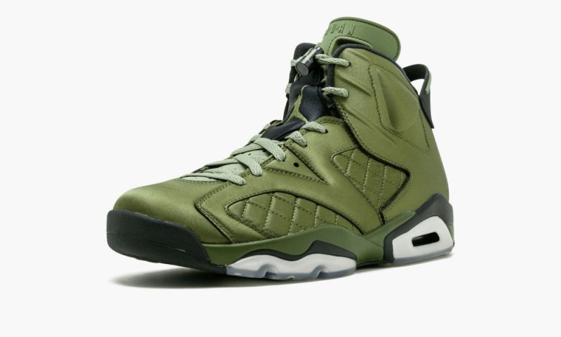 Basket Nike Air Jordan 6 Retro Pinnacle 'Promo Flight Jacket' Homme Vert Noir | BG4807321