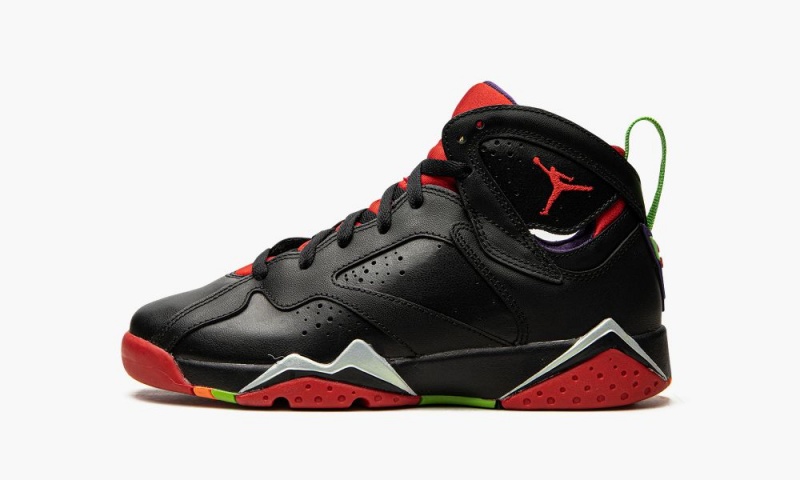 Basket Nike Air Jordan 7 Retro BG \'Marvin The Martian\' Enfant Noir | ZK4201658