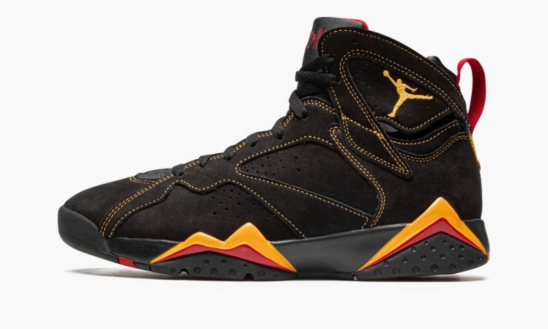 Basket Nike Air Jordan 7 Retro \'Citrus 2022\' Homme Noir Orange Rouge | PS6783451