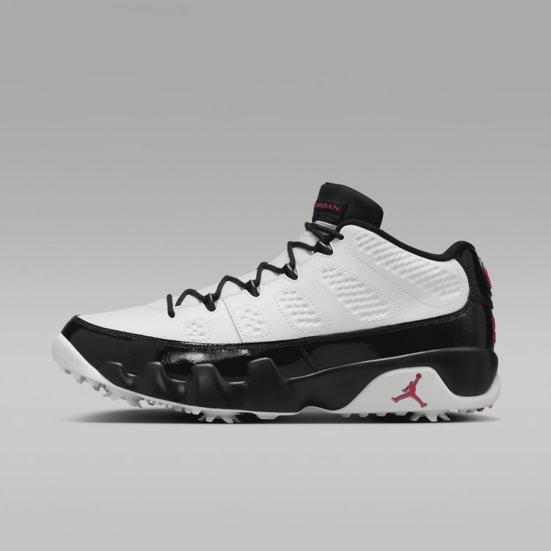 Basket Nike Air Jordan 9 G Homme Blanche Noir | FW6391208