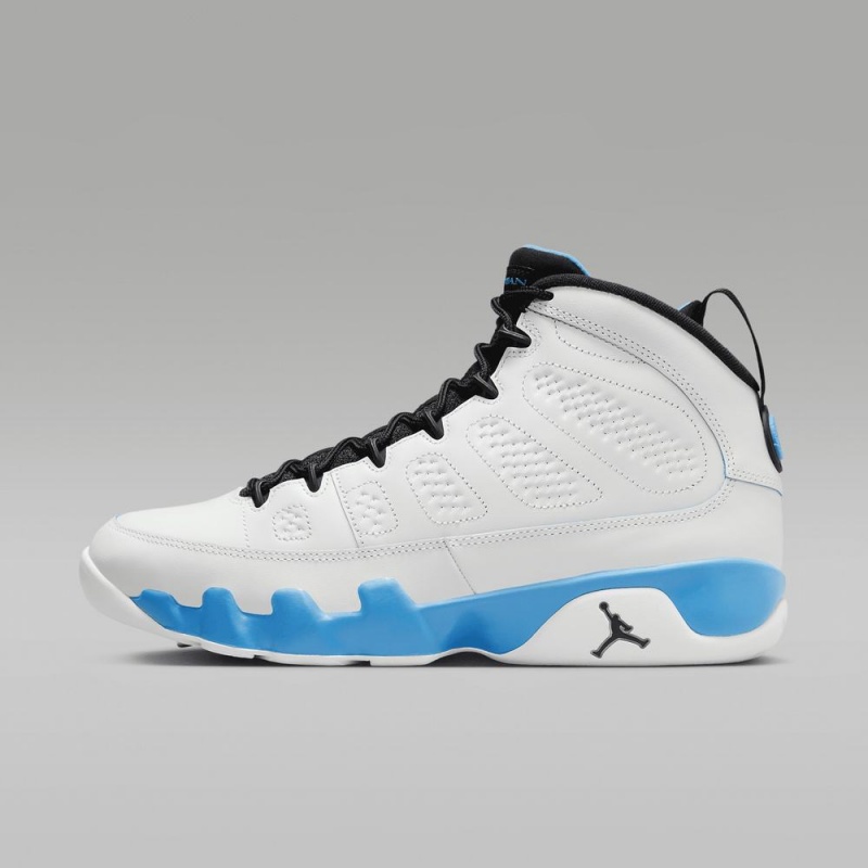 Basket Nike Air Jordan 9 Retro Homme Blanche Bleu Foncé Noir | TL1407985