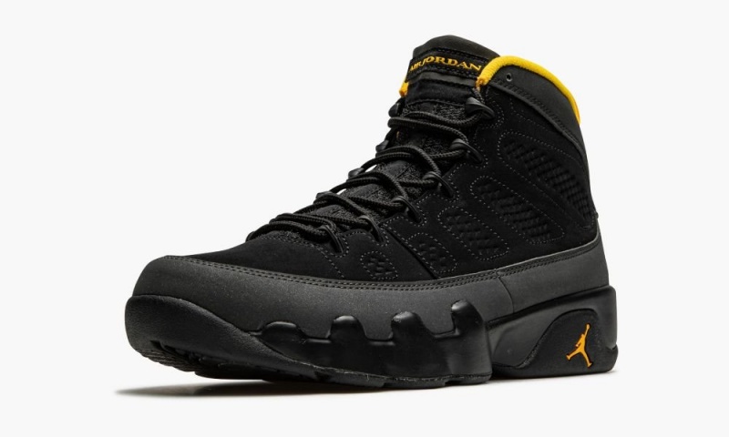 Basket Nike Air Jordan 9 Retro 'University Gold' Homme Noir Grise Doré | RS3684512