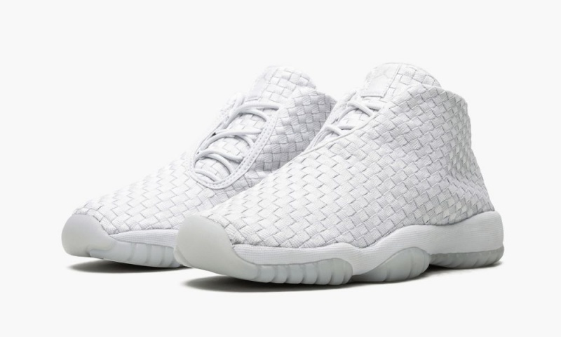 Basket Nike Air Jordan Future BG Enfant Platine Platine | FD8654792