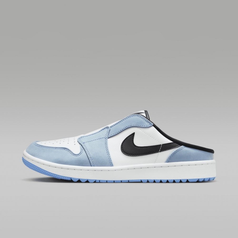 Basket Nike Air Jordan Mule Femme Bleu Blanche Noir | VN4953708