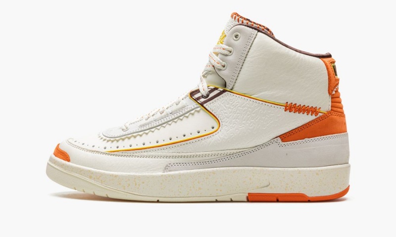 Basket Nike Air Jordan Retro 2 \'Maison Chateau Rouge\' Homme Orange | YA6503814