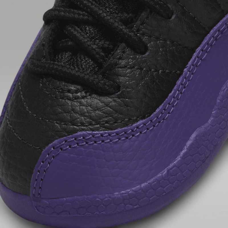 Basket Nike Jordan 12 Retro Enfant Noir Violette | IW5218043