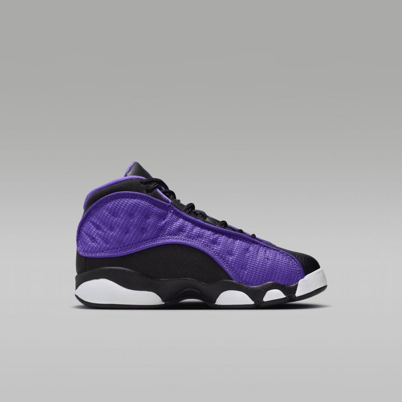 Basket Nike Jordan 13 Retro Enfant Violette Blanche Noir | HM0815243