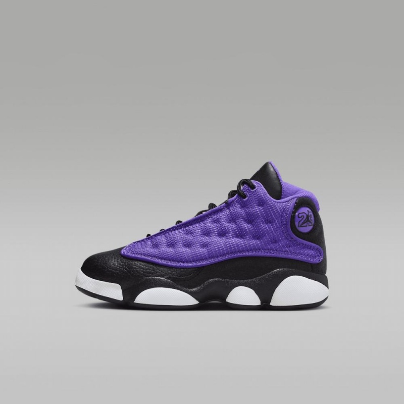 Basket Nike Jordan 13 Retro Enfant Violette Blanche Noir | HM0815243