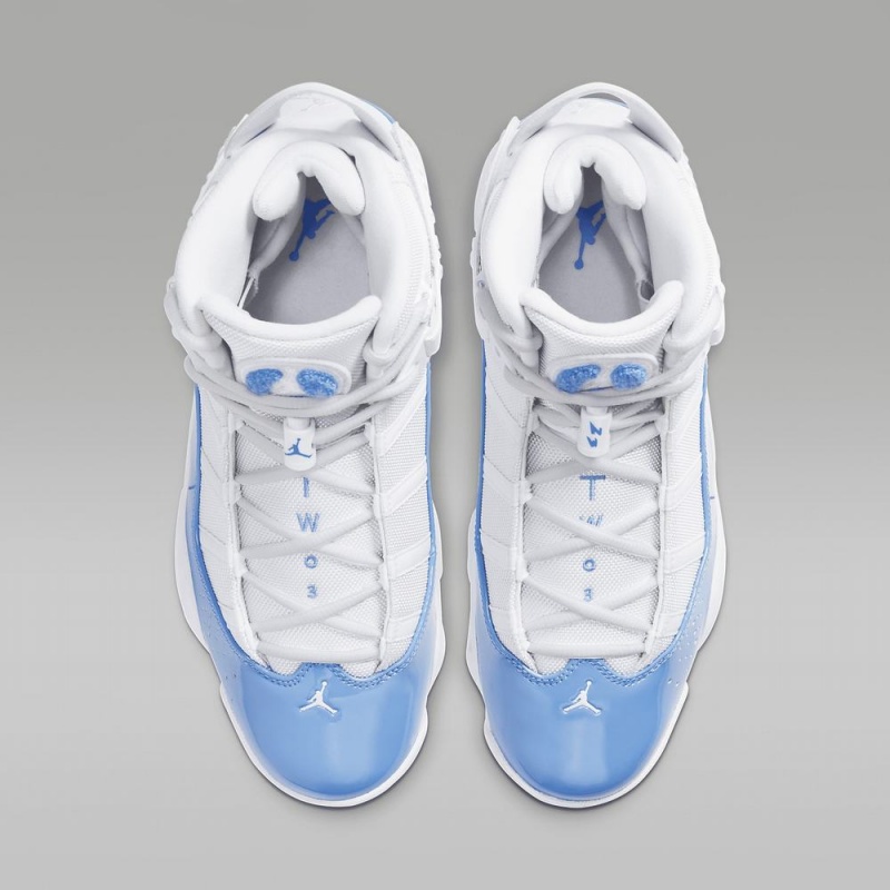 Basket Nike Jordan 6 Rings Homme Blanche Bleu | GA3147205